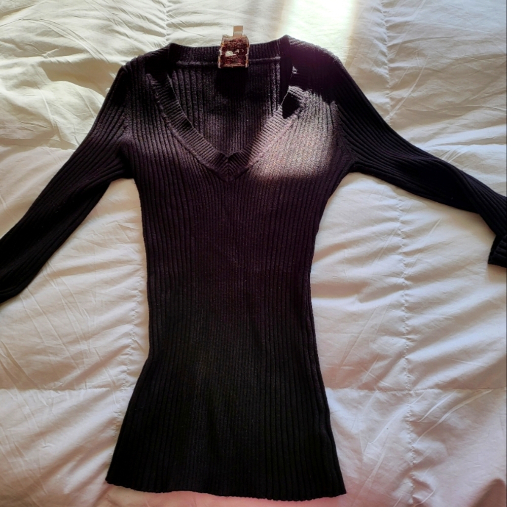 Black sweater